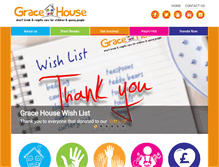 Tablet Screenshot of gracehouse.co.uk